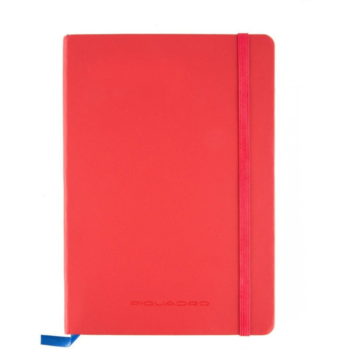 Тетрадь PIQUADRO A5 в линейку, красная AC4867RA/R